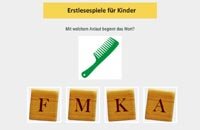 Anlautspiel - Mit welchem Anlaut beginnt das Wort?