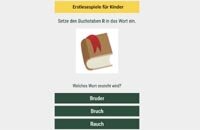 Wortspiel - Bilde ein neues Wort!