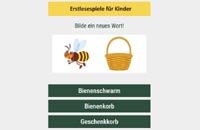 Wortspiel - Zusammengesetzte Namenwörter bilden - Bilde ein neues Wort!