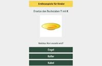 Lesespiel - Buchstaben austauschen - Welches Wort ensteht wird?