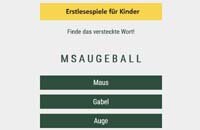 Buchstabenkette - Suche das Wort!