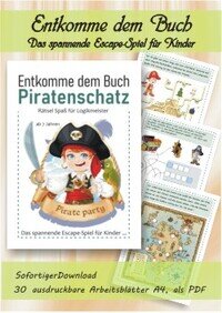 Entkomme dem Buch – Piratenschatz – Das spannende Escape-Spiel für Kinder ...