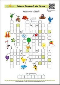 Lustige Frühling-Rätsel zum kostenlosen Download als PDF-Datei. Viel Spaß!