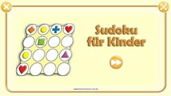 Sudoku mit Bildern für Kinder 4-12 Jahre