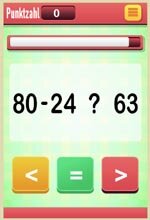 Größenvergleich Plus/Minus