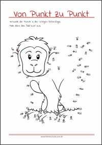 Rätsel-Zahlenbilder - Von Punkt zu Punkt als gratis PDF-Vorlagen zum Ausdrucken