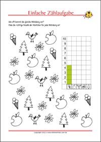 Balkendiagramm - Kostenlose Arbeitsblätter als PDF zum Ausdrucken