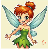 Tinker Bell Schiebepuzzle - Kostenloses Online-Puzzlespiel für Kinder