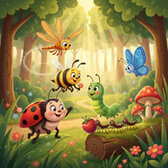Kleine Käfer Jigsaw Puzzle - Kostenloses Online-Puzzlespiel für Kinder