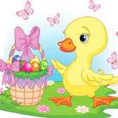 Osterente Jigsaw Puzzle - Kostenloses Online-Puzzlespiel für Kinder