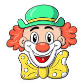 Clown Schiebepuzzle - Kostenloses Online-Puzzlespiel für Kinder