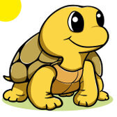 Schildkröte Schiebepuzzle - Kostenloses Online-Puzzlespiel für Kinder